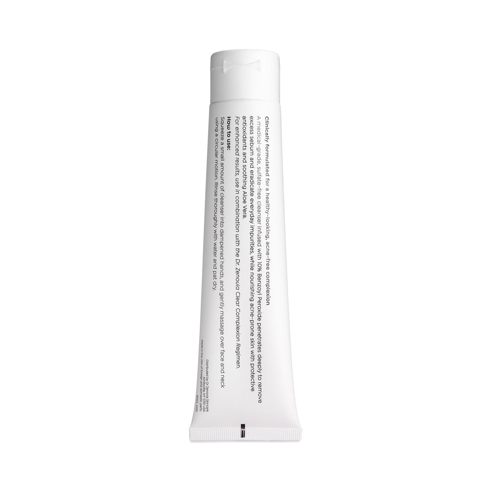 Image of Dr. Zenovia 10% Benzoyl Peroxide Acne Cleanser | Clear Complexion | Hormonal Dermatology