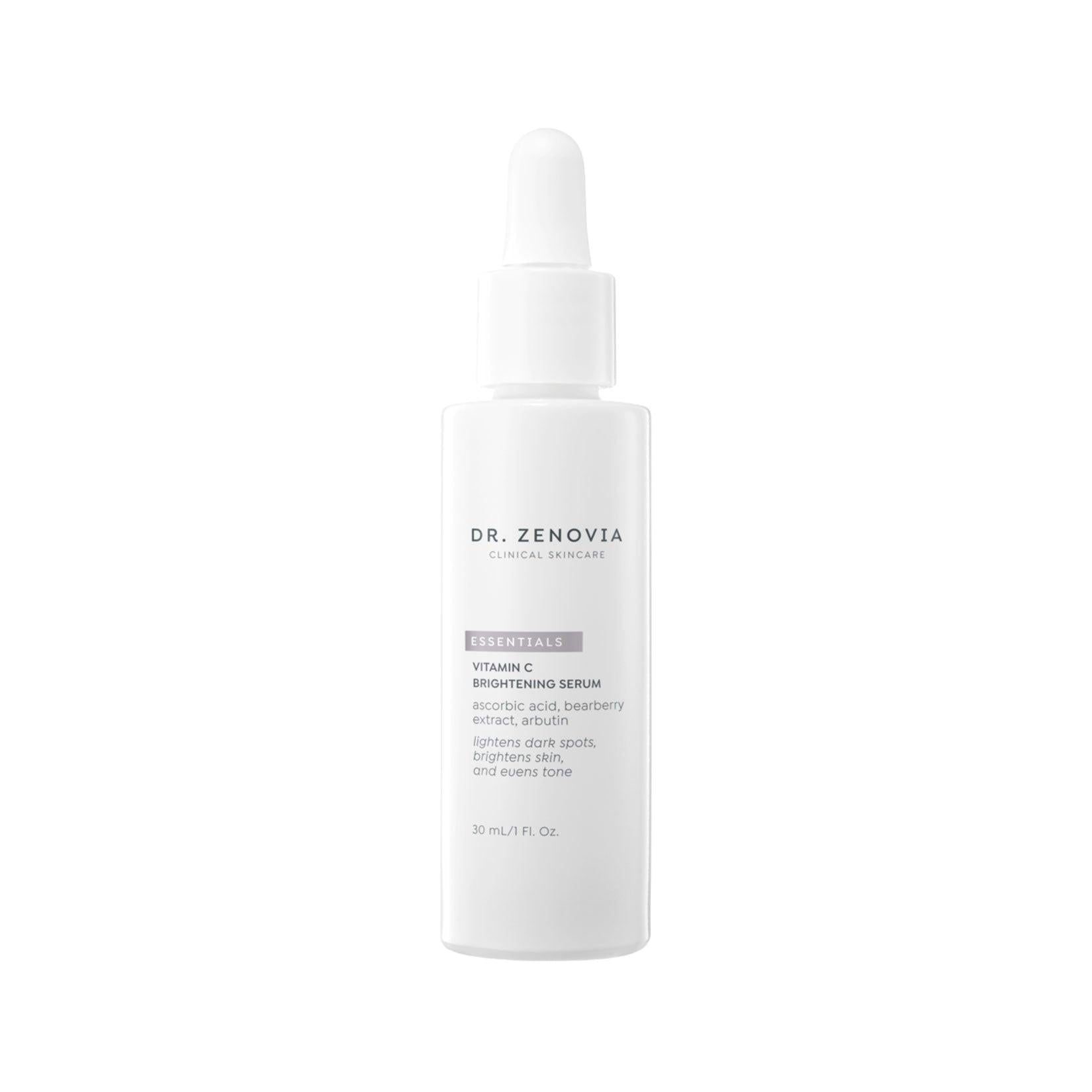 Dr. Zenovia Vitamin C Brightening Serum bottle on a white background