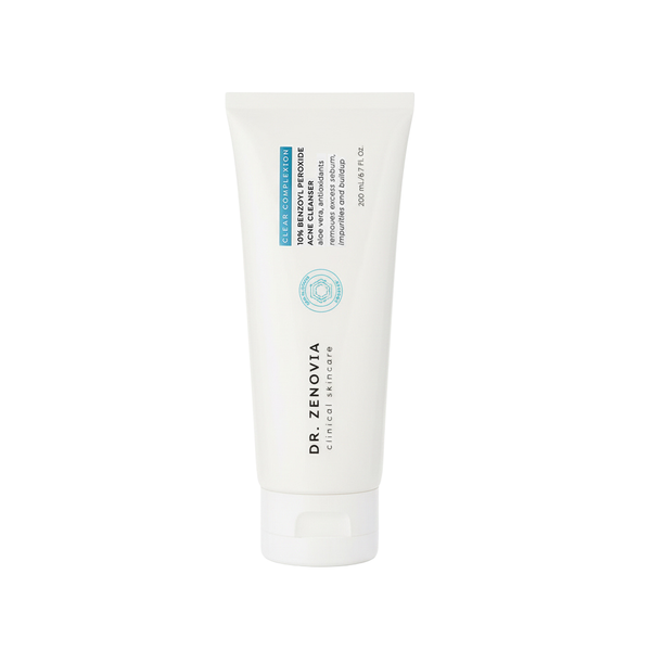 Tube of Dr. Zenovia skincare product on a white background