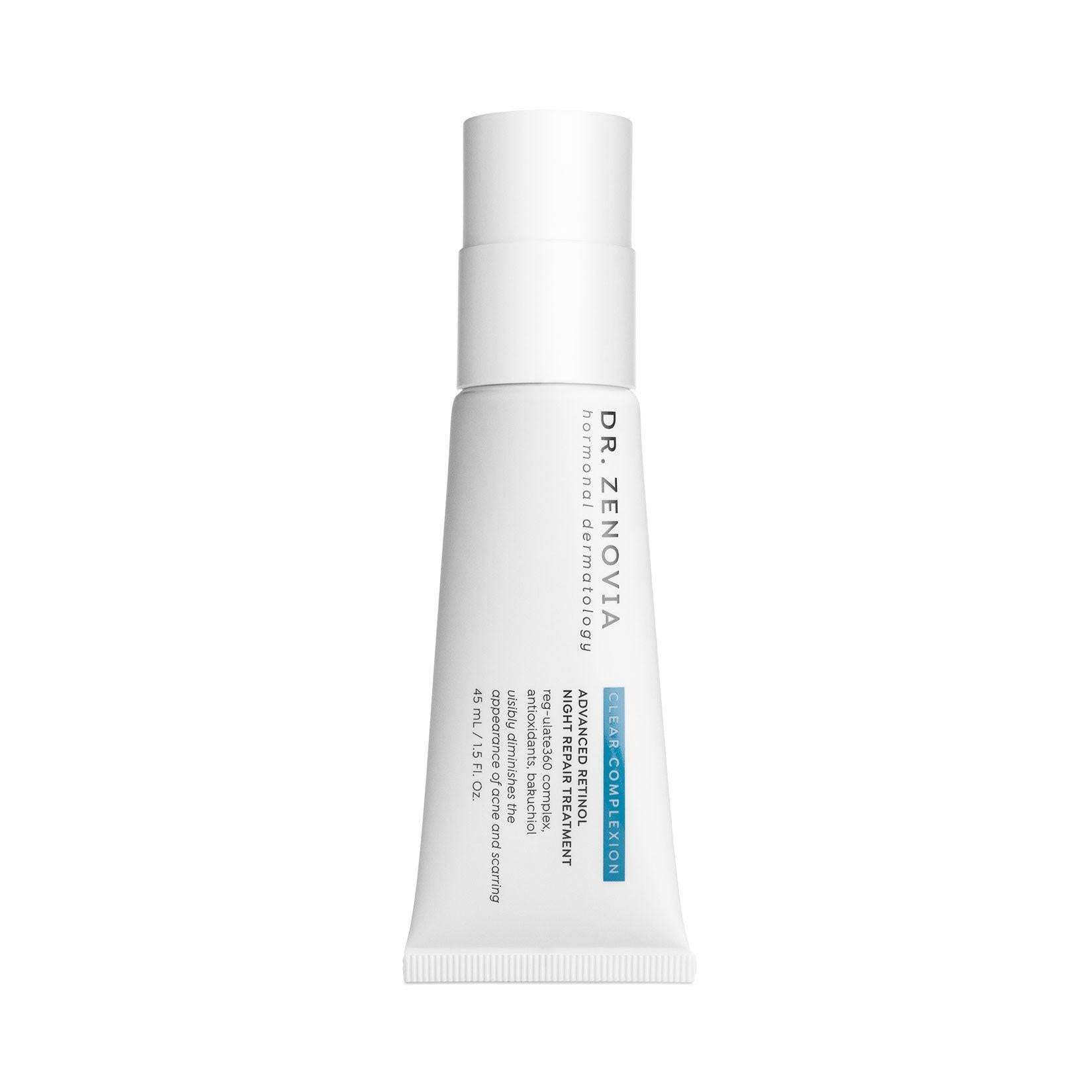 Dr. Zenovia Advanced Retinol Night Repair Treatment bottle on a white background