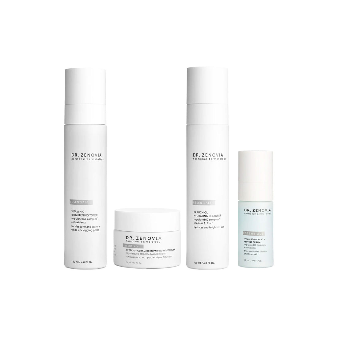 Dr. Zenovias Healthy Hydration Skin System on a white background
