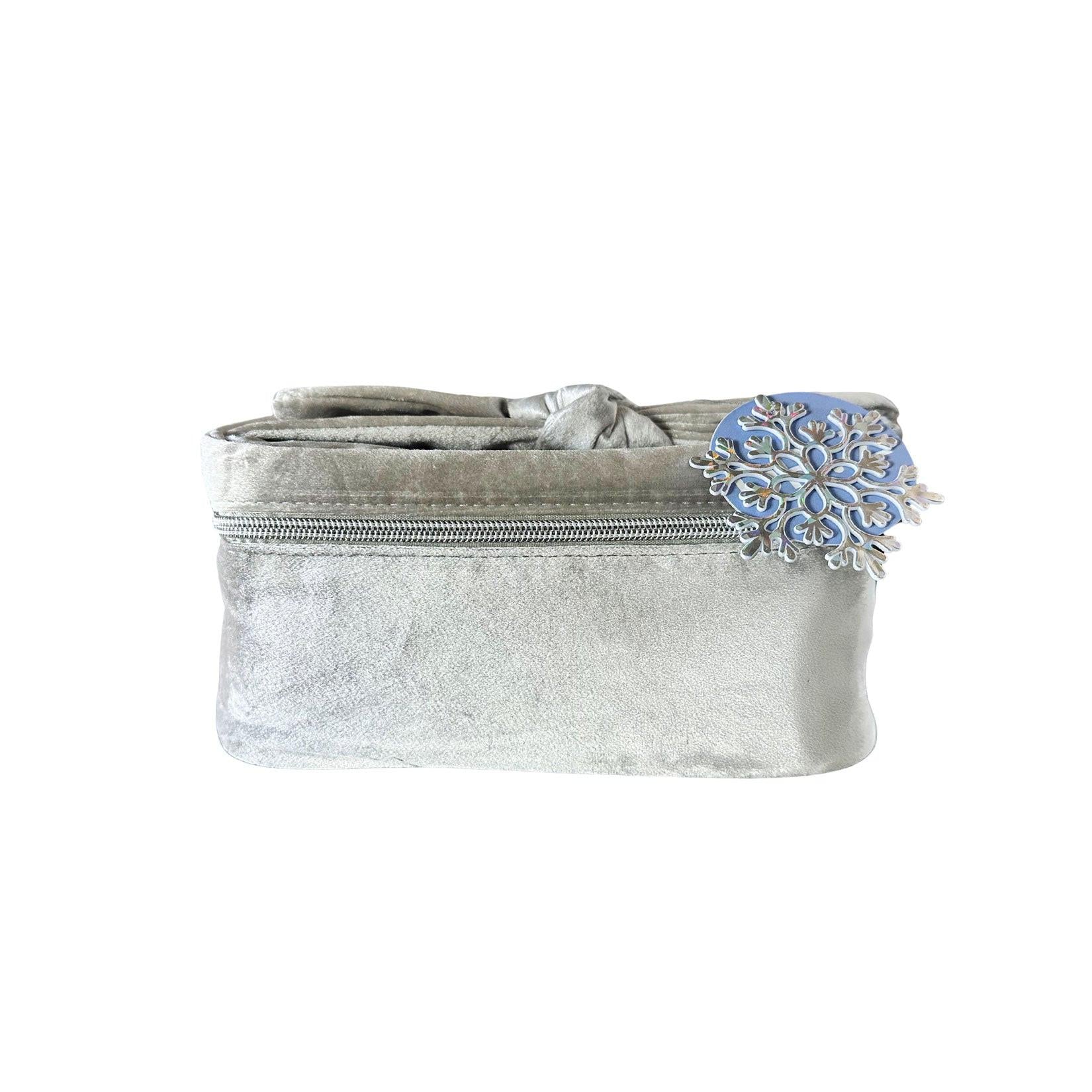 Velvet Holiday Cosmetic Bag.