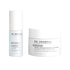 Dr. Zenovia Plump & Repair Duo anti-aging hydration bundle - Hyaluronic Acid + Peptide Serum and Peptide + Ceramide Repairing Moisturizer on a white background