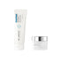 Dr. Zenovia Pore Reset Duo acne and pore bundle - 10% Benzoyl Peroxide Acne Cleanser and Glycolic Radiant Pads on a white background