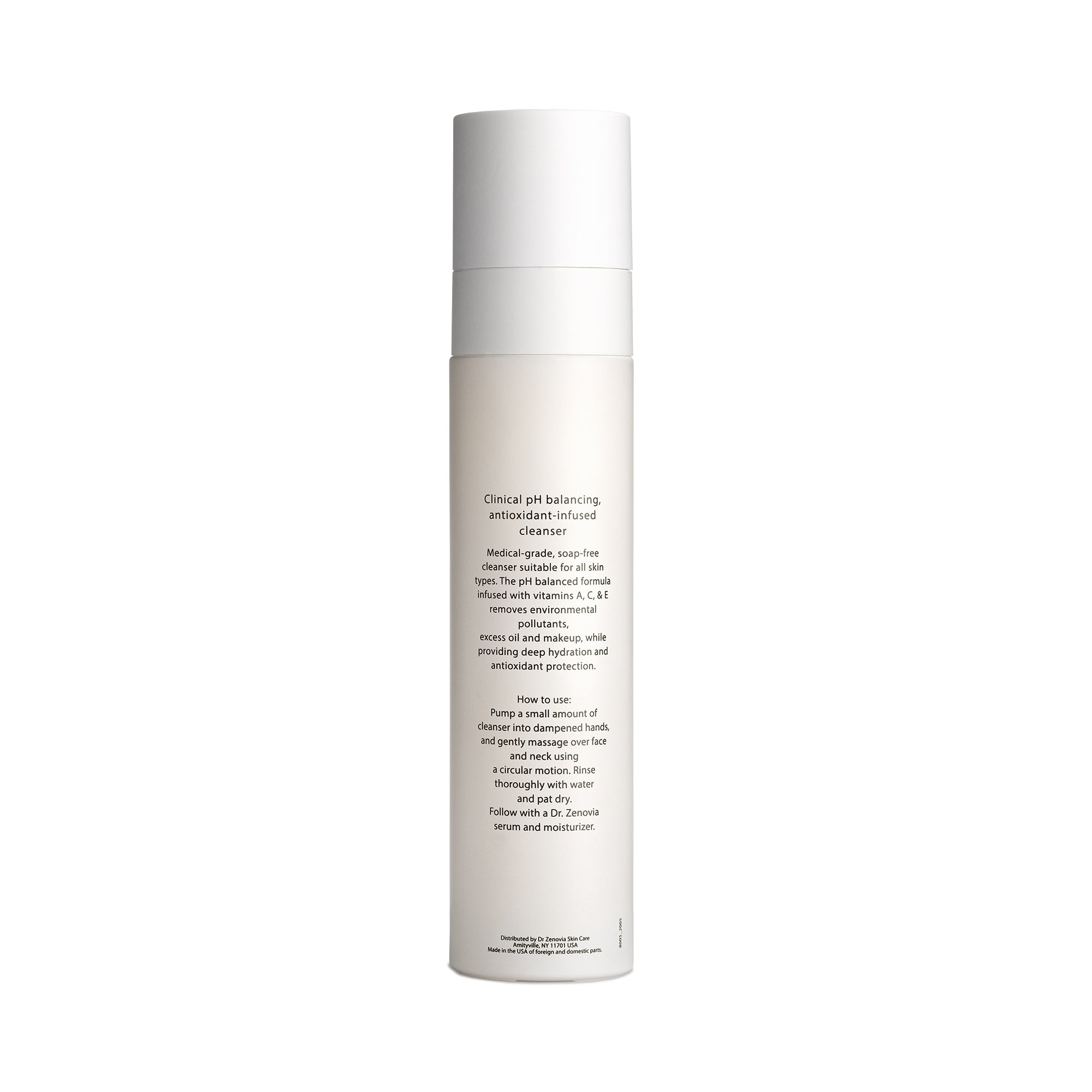 Information on product and product use of Dr. Zenovia Bakuchiol Hydrating Cleanser | Essentials | Hormonal Dermatology