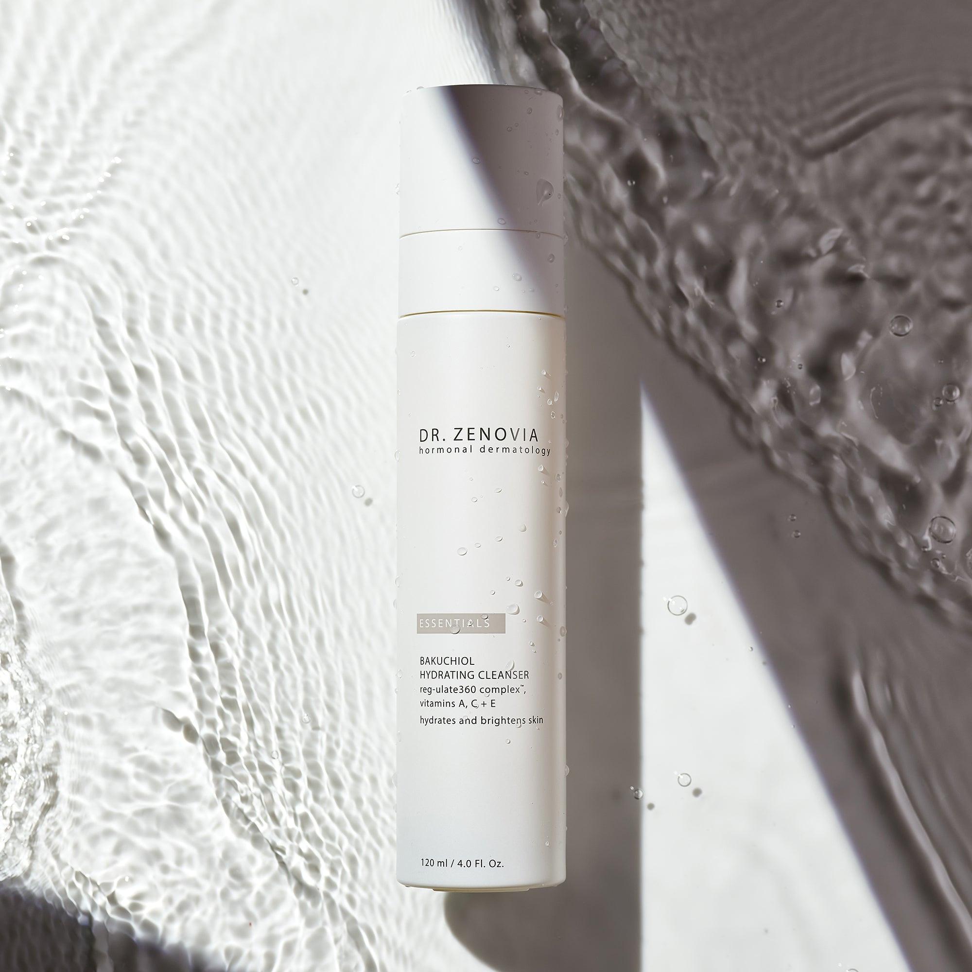 Texture of Dr. Zenovia Bakuchiol Hydrating Cleanser