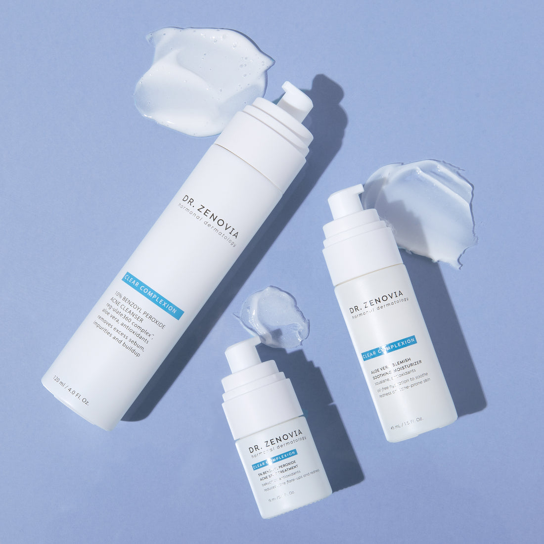 Reduce Acne, redness, and breakouts with dermatologist created acne kit